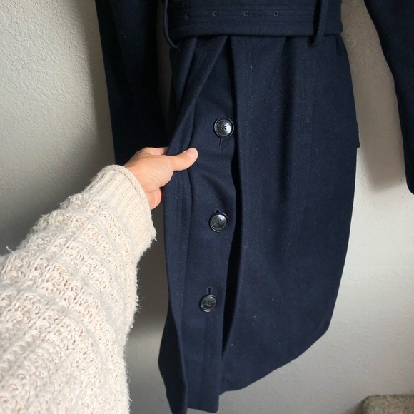 Banana Republic beautiful long wool peacoat - Picture 5 of 8